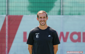 Julian Schuster (SC Freiburg, Trainer), Portrait, PorträtMedia Day in der Saison 2024/2025 beim SC Freiburg