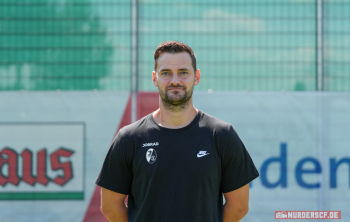 Michael Müller, Torwarttrainer, Portrait, PorträtMedia Day in der Saison 2024/2025 beim SC Freiburg