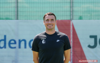 Daniel Wolf, Athletiktrainer, Portrait, PorträtMedia Day in der Saison 2024/2025 beim SC Freiburg