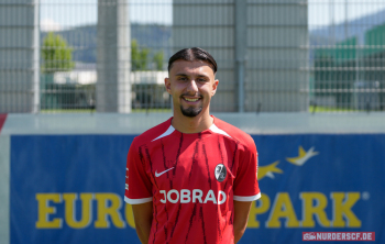 Berkay Yilmaz (SC Freiburg, 39), Portrait, PorträtMedia Day in der Saison 2024/2025 beim SC Freiburg