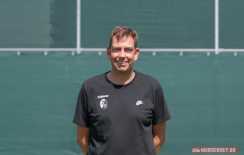 Markus Behrens, Physiotherapeut, Portrait, PorträtMedia Day in der Saison 2024/2025 beim SC Freiburg