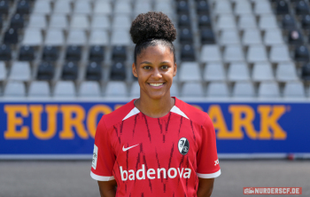 Shekiera Martinez (SC Freiburg, 09)Media Day in der Saison 2024/2025 bei den SC Freiburg Frauen