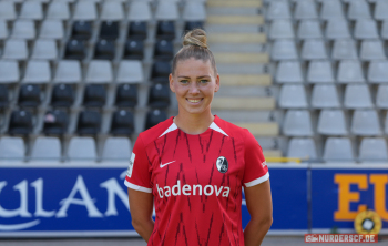 Samantha Steuerwald (SC Freiburg, 21)Media Day in der Saison 2024/2025 bei den SC Freiburg Frauen