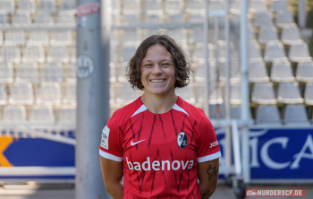 Ally Gudorf  (SC Freiburg, 26)Media Day in der Saison 2024/2025 bei den SC Freiburg Frauen