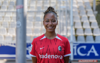 Nicole Ojukwu (SC Freiburg, 27)Media Day in der Saison 2024/2025 bei den SC Freiburg Frauen